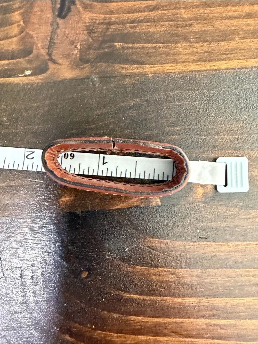 Lot of 6 Assorted Metal Belt Buckles with Leather Accent. One is Solid Brass.